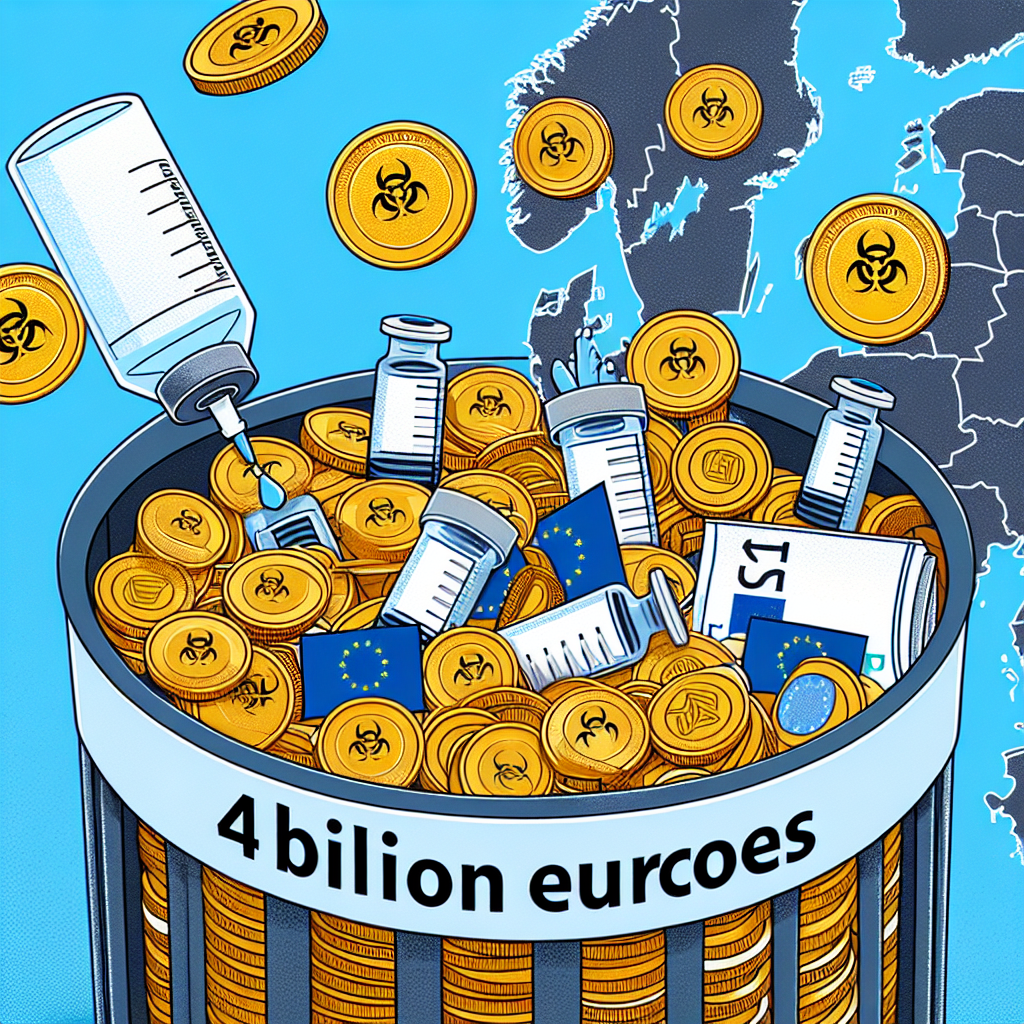 Covid, spreco di vaccini per 4 miliardi di euro durante la pandemia nei Paesi UE