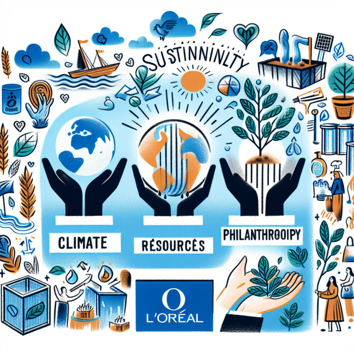 L'Oréal: Sostenibilità attraverso clima, risorse e filantropia