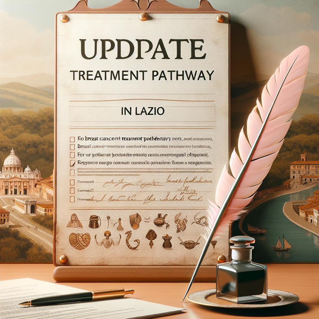 Richiesta di aggiornamento dei percorsi terapeutici per il tumore al seno nel Lazio