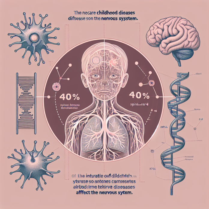 Malattie rare infantili: sistema nervoso colpito nel 40% dei casi