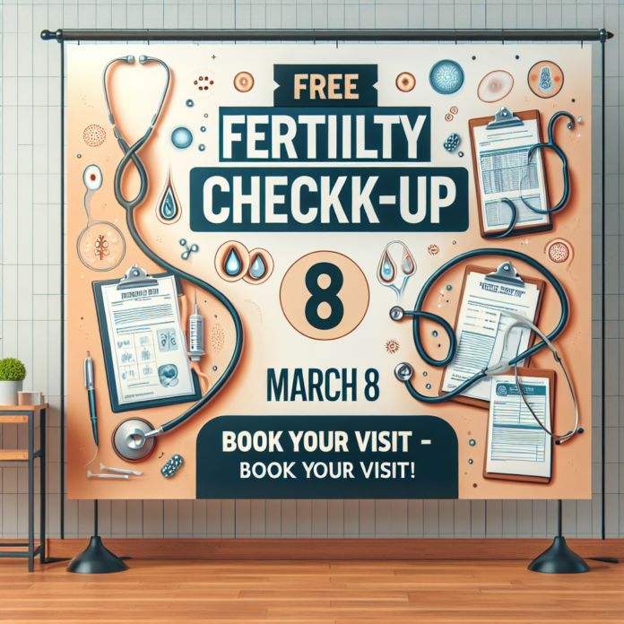 8 marzo: Check-up della fertilità gratuito - Prenota la tua visita!