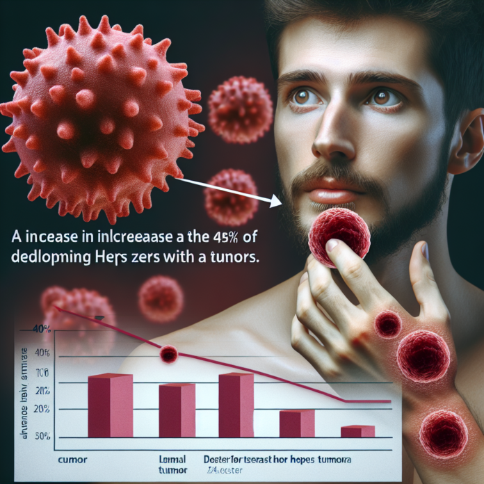 Aumento del 40% del rischio di infezione da Herpes Zoster con un tumore