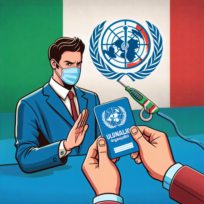 Schillaci, l'Italia rifiuta il Green pass globale dell'Oms