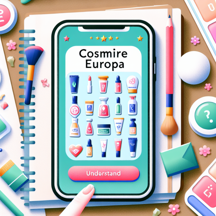 Cosmile Europa: l'app per comprendere gli ingredienti cosmetici