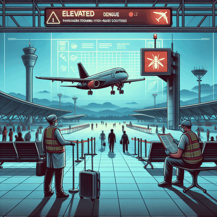 Aumenta l'allerta Dengue negli aeroporti: screening ai passeggeri provenienti dai Paesi a rischio