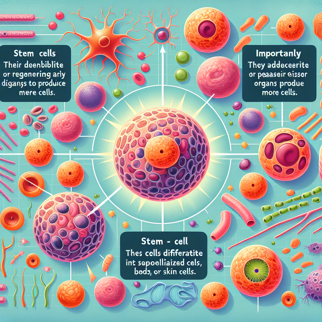 Cosa sono le cellule staminali?